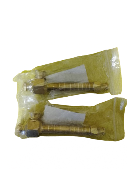Brass spike pipe tobacco use only