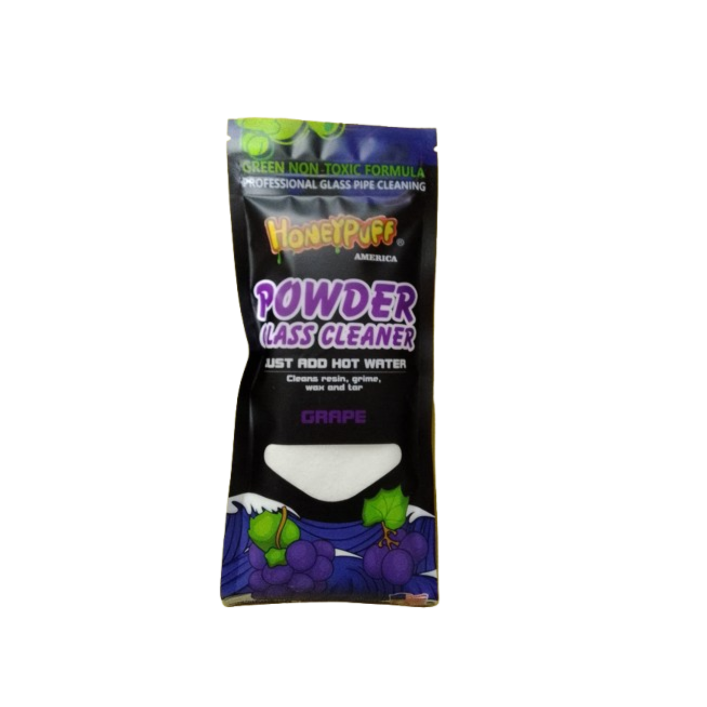 Honeypuff powder glass cleaner grape