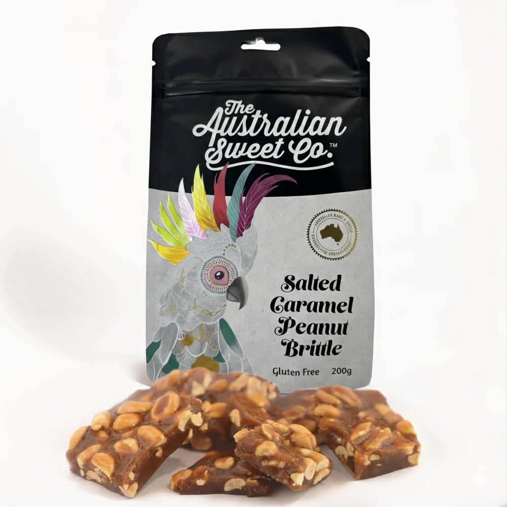 The Australian Sweet Co. Salted Caramel Peanut Brittle