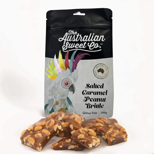The Australian Sweet Co. Salted Caramel Peanut Brittle