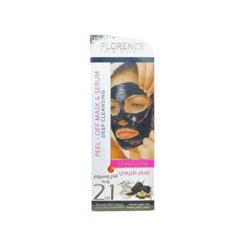 Florence Peel-Off Mask & Serum Charcoal 100ml