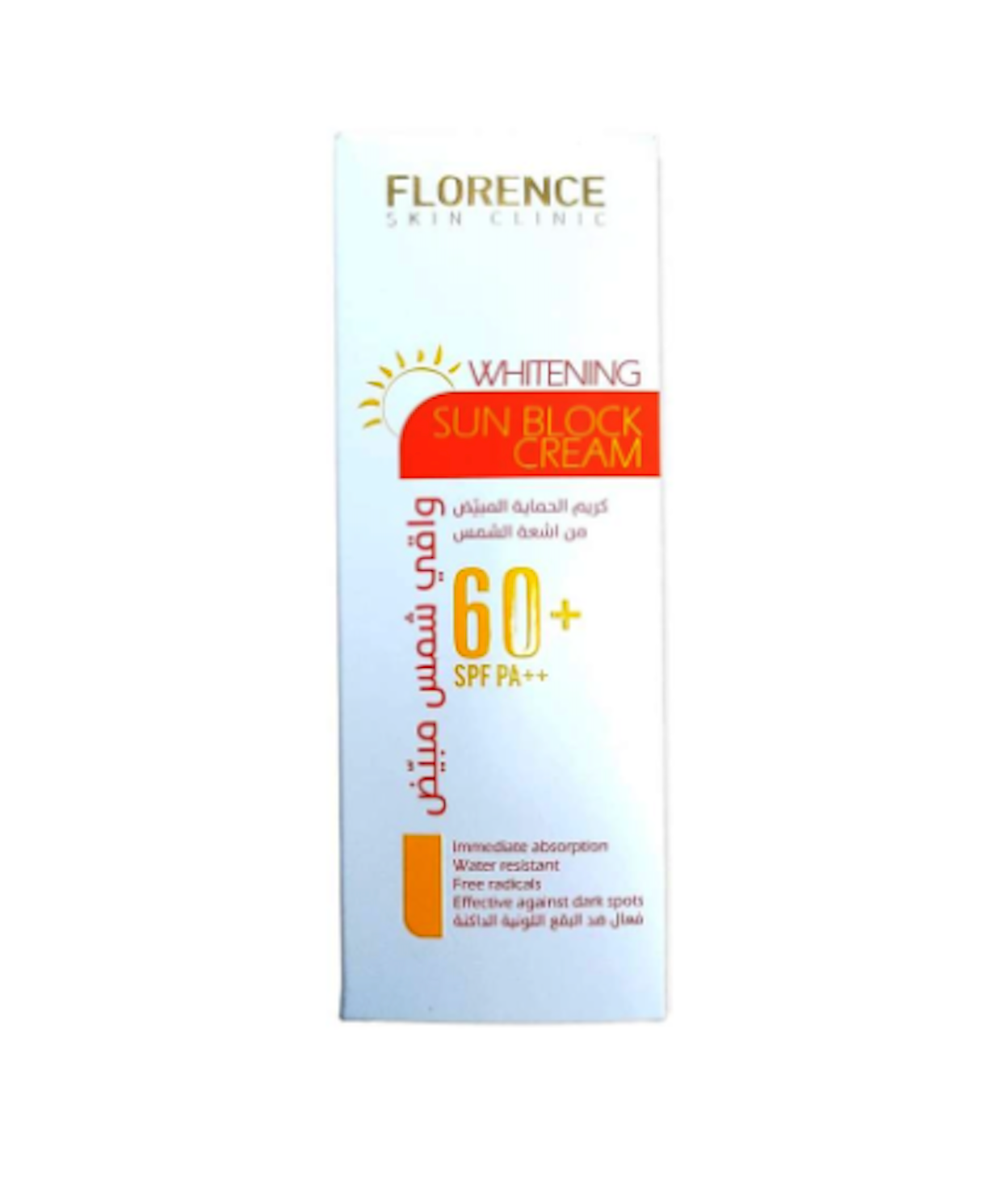 Florence Sun Block Cream SPF PA 60+ 100ml