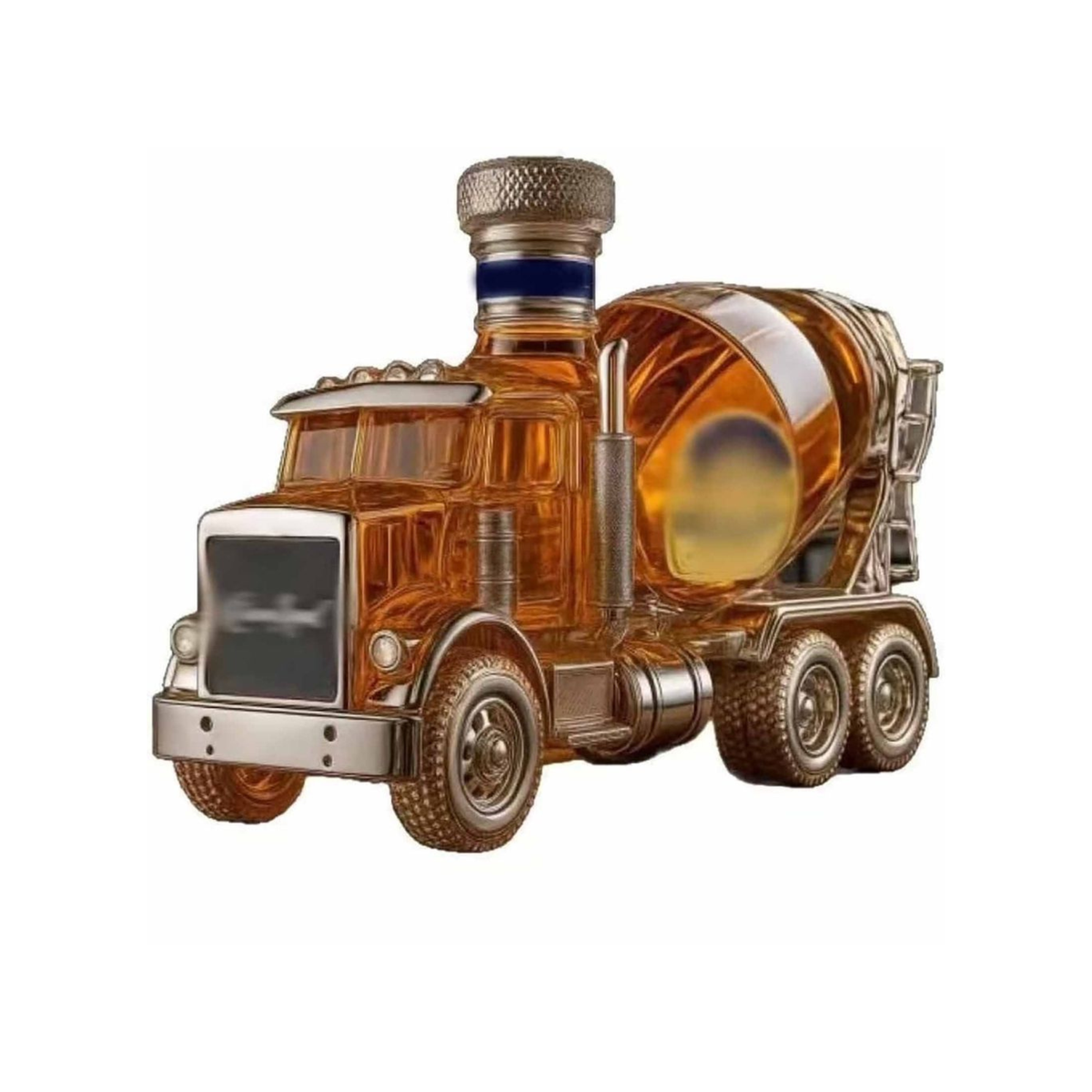 Whiskey Decanter 3D Sculpted. Truck Design