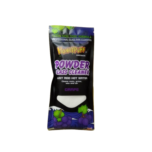 Honeypuff powder glass cleaner grape