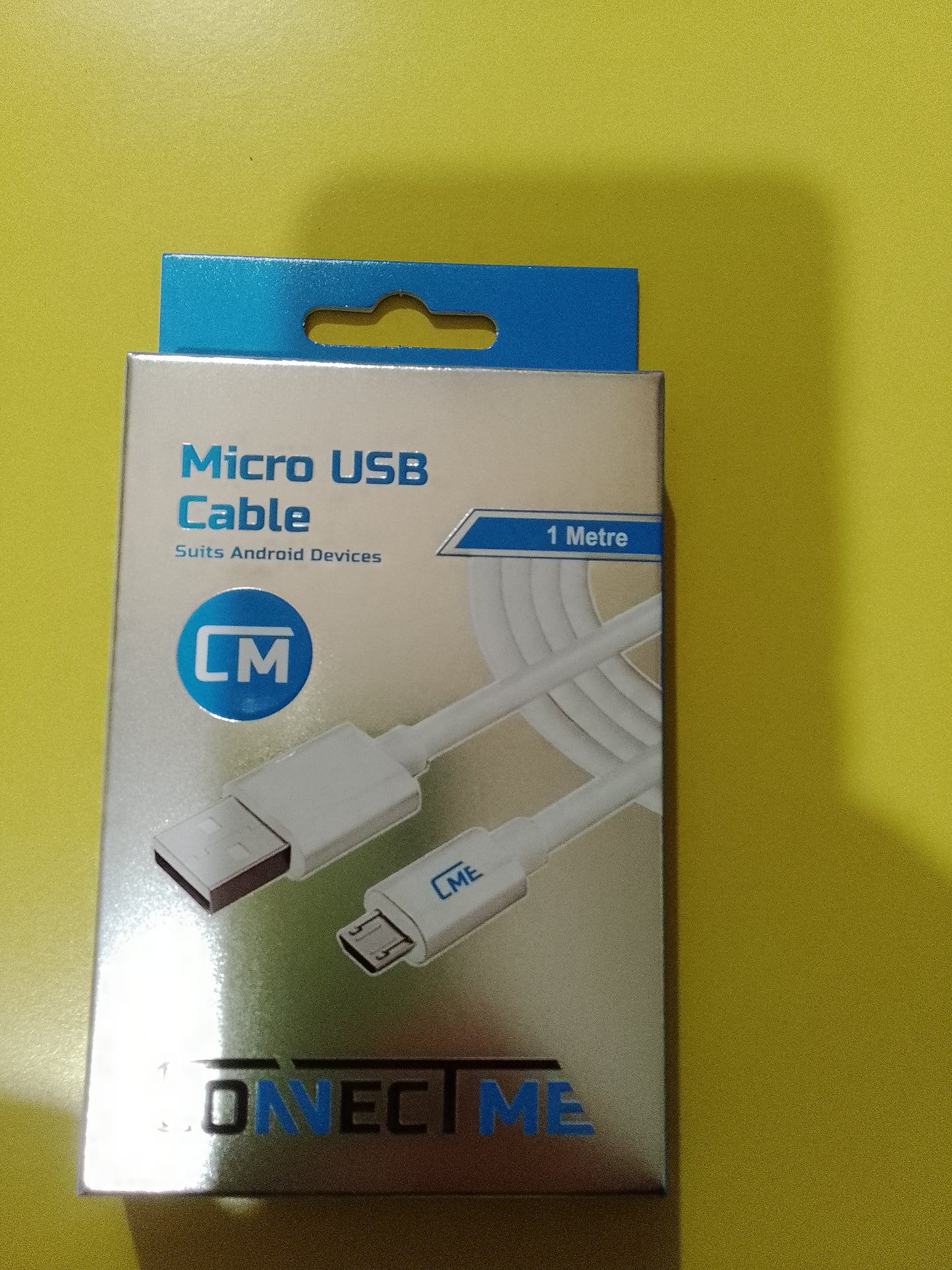 Micro USB cable 1 metre